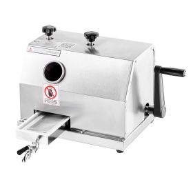 Commercial Sugar Cane Juicer, 110LBS/H High Output Sugarcane Juicer Machine with 3 Stainless Steel Rollers, 2.4" Large Inlet