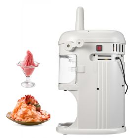 Commercial Ice Shaver Crusher, 220lbs/hr Electric Fluffy Ice & Snow Cone Machine